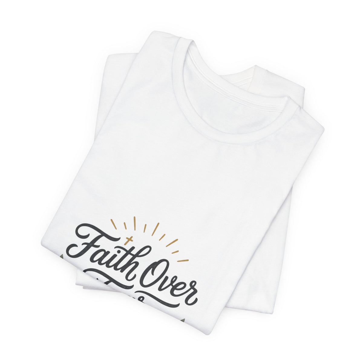 Faith Over Fear Tee | Christian Scripture Shirt, Trust His Plan