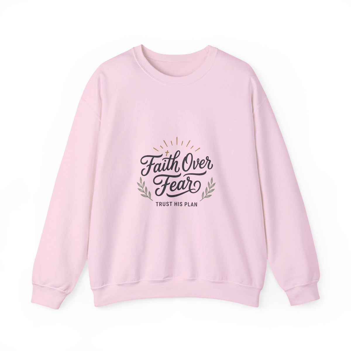 Faith Over Fear sweatshirt | Inspirational Christian Scripture crewneck