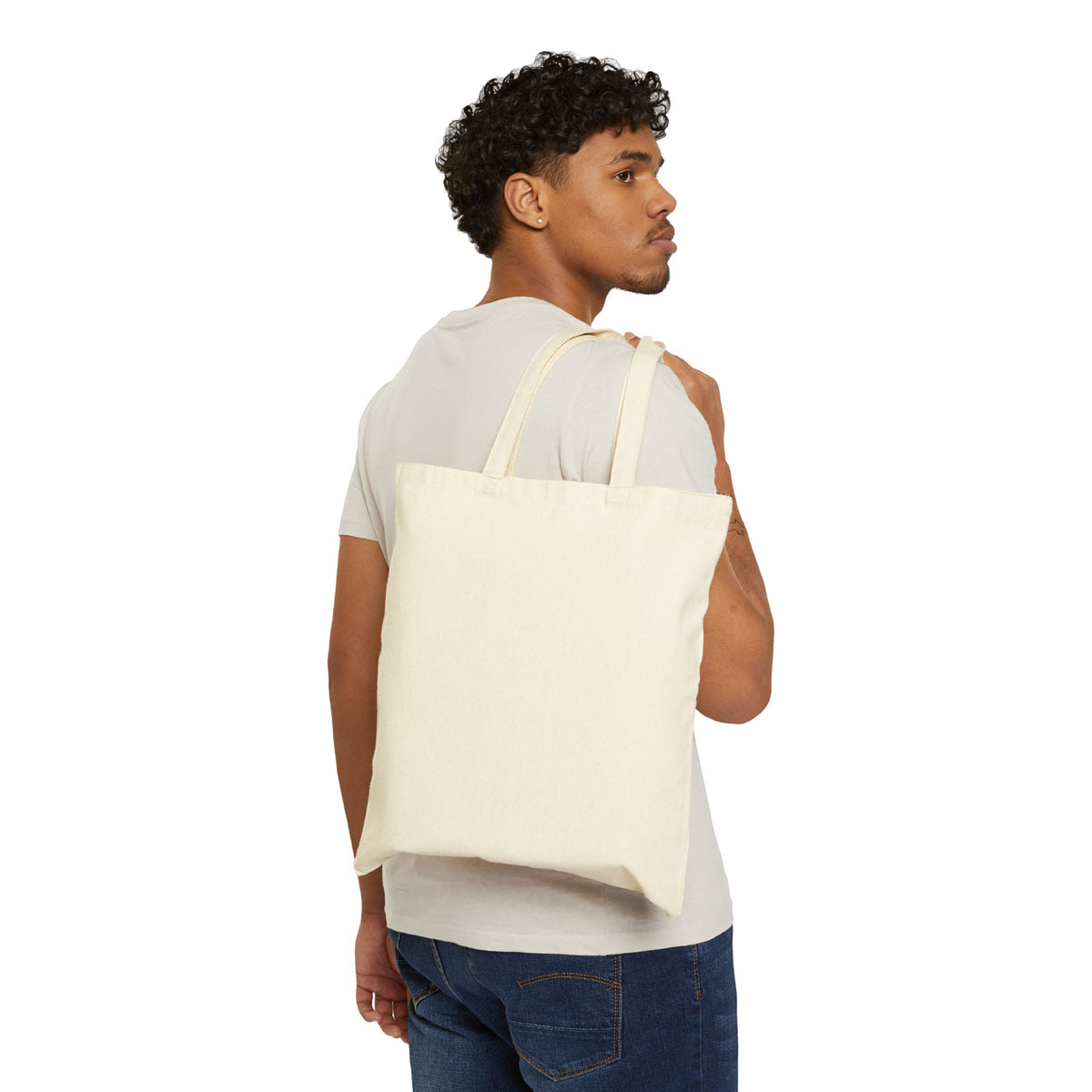 Faith Over Fear Tote Bag | Inspirational Canvas Tote