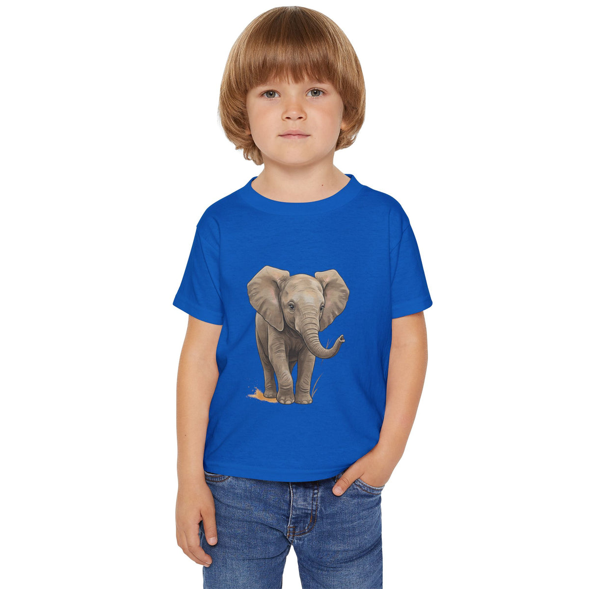 Toddler Elephant T-Shirt — Cute Baby Elephant Graphic Tee for Kids