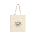Faith Over Fear Tote Bag | Inspirational Canvas Tote