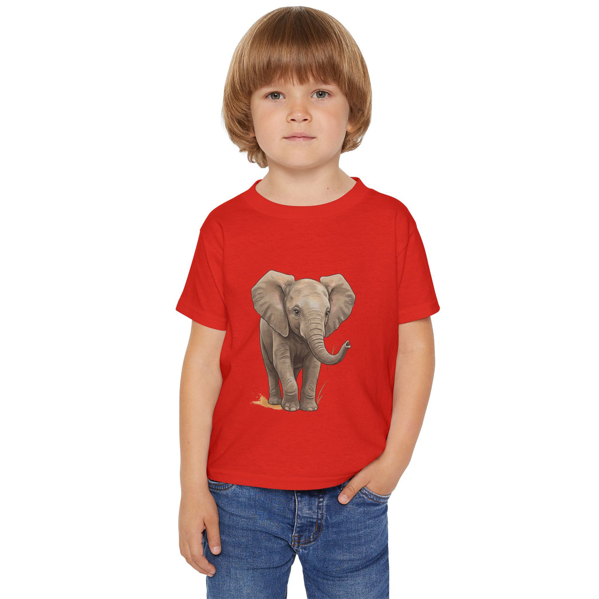 Toddler Elephant T-Shirt — Cute Baby Elephant Graphic Tee for Kids