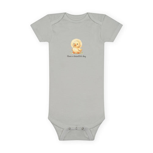 Cute Duck Illustration Have a Beautiful Day Onesie