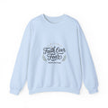 Faith Over Fear sweatshirt | Inspirational Christian Scripture crewneck
